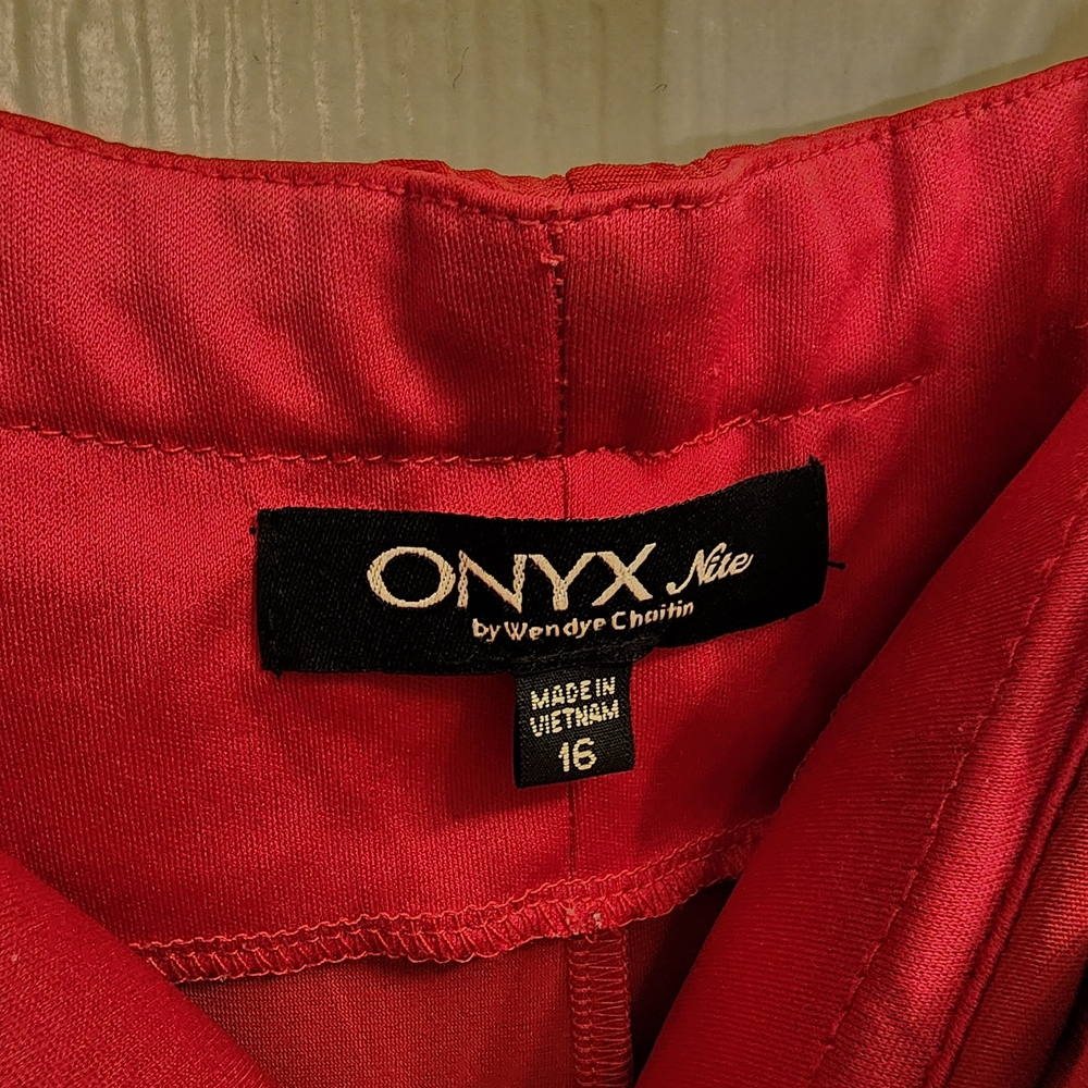 Onyx Nite Vibrant Fuschia Pink Dress - Picture 4 of 5